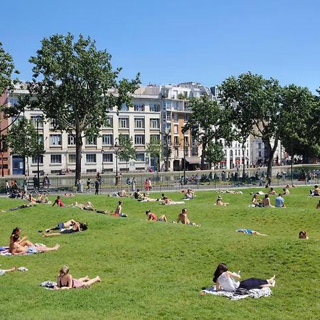 Paradis Du Canal St-Martin Et Jardin Villemin Paris Ngoại thất bức ảnh