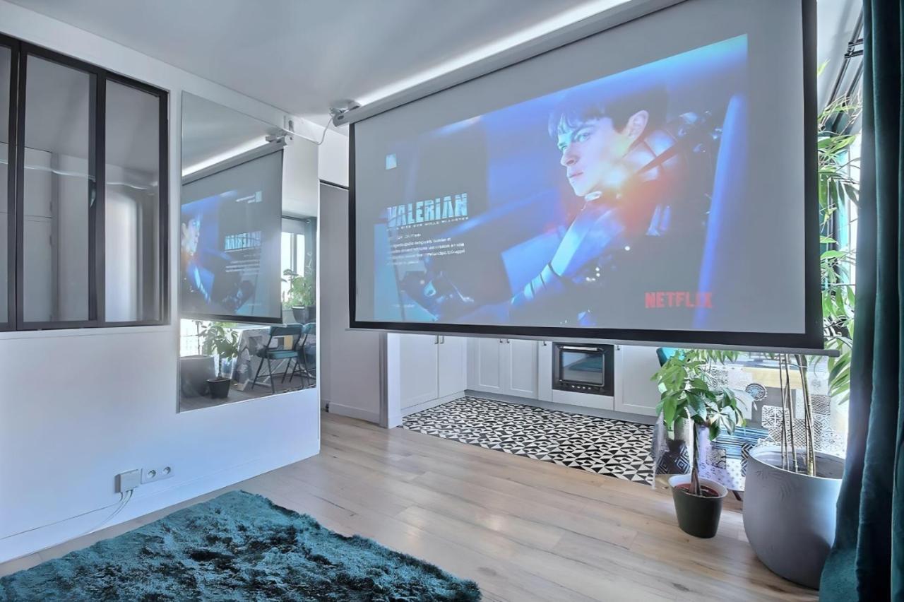 Paradis Du Canal St-Martin Et Jardin Villemin Paris Ngoại thất bức ảnh